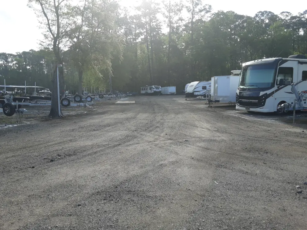 Outdoor Boat Storage